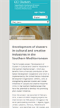 Mobile Screenshot of cci-clusters.com